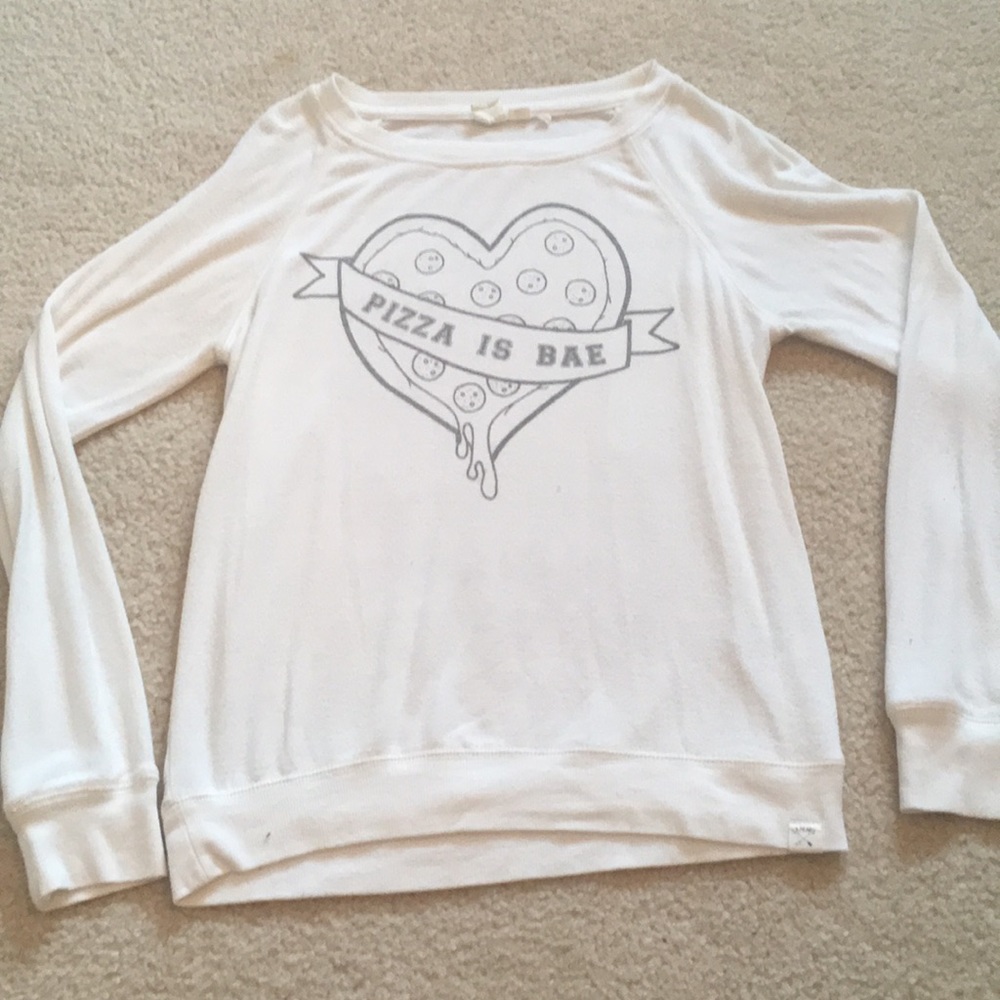 Pizza is Bae Crewneck Sweater